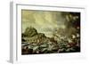 A Harbour Scene, Possibly Genoa-Andries van Eertvelt-Framed Giclee Print