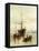 A Harbour Scene with a View of Venice-Bartolomeo Bezzi-Framed Stretched Canvas