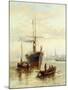 A Harbour Scene with a View of Venice-Bartolomeo Bezzi-Mounted Giclee Print