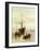 A Harbour Scene with a View of Venice-Bartolomeo Bezzi-Framed Giclee Print