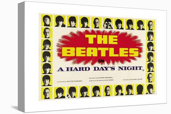 A Hard Day's Night, 1964-null-Stretched Canvas