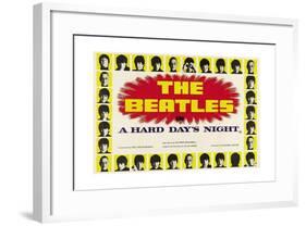 A Hard Day's Night, 1964-null-Framed Giclee Print