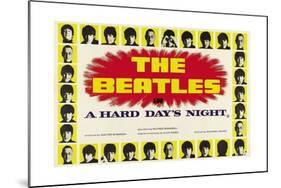 A Hard Day's Night, 1964-null-Mounted Giclee Print