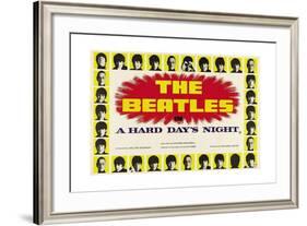 A Hard Day's Night, 1964-null-Framed Giclee Print