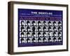 A Hard Day's Night, British Poster, (Top to Bottom), 1964-null-Framed Art Print