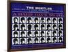 A Hard Day's Night, British Poster, (Top to Bottom), 1964-null-Framed Art Print