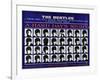 A Hard Day's Night, British Poster, (Top to Bottom), 1964-null-Framed Premium Giclee Print