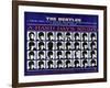 A Hard Day's Night, British Poster, (Top to Bottom), 1964-null-Framed Premium Giclee Print