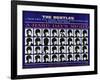 A Hard Day's Night, British Poster, (Top to Bottom), 1964-null-Framed Art Print