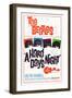 A Hard Day's Night, the Beatles, 1964-null-Framed Premium Giclee Print