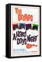 A Hard Day's Night, the Beatles, 1964-null-Framed Stretched Canvas