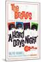 A Hard Day's Night, the Beatles, 1964-null-Mounted Art Print