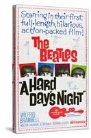 A Hard Day's Night, the Beatles, Paul Mccartney, John Lennon, George Harrison, Ringo Starr, 1964-null-Stretched Canvas