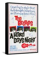 A Hard Day's Night, the Beatles, Paul Mccartney, John Lennon, George Harrison, Ringo Starr, 1964-null-Framed Stretched Canvas