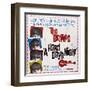 A Hard Day's Night, the Beatles, Paul Mccartney, John Lennon, George Harrison, Ringo Starr, 1964-null-Framed Art Print