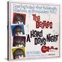 A Hard Day's Night, the Beatles, Paul Mccartney, John Lennon, George Harrison, Ringo Starr, 1964-null-Stretched Canvas