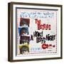 A Hard Day's Night, the Beatles, Paul Mccartney, John Lennon, George Harrison, Ringo Starr, 1964-null-Framed Art Print