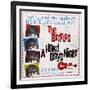 A Hard Day's Night, the Beatles, Paul Mccartney, John Lennon, George Harrison, Ringo Starr, 1964-null-Framed Art Print