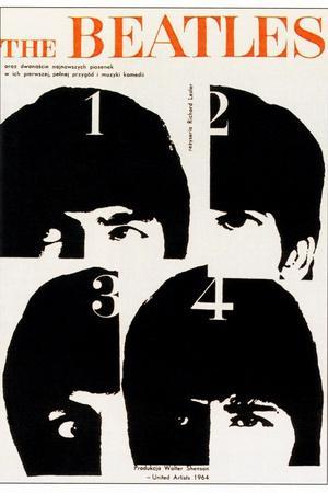 ビートルズポスター「A Hard Day's Night」 Hard Day's Night (1964) Posters & Wall Art Prints