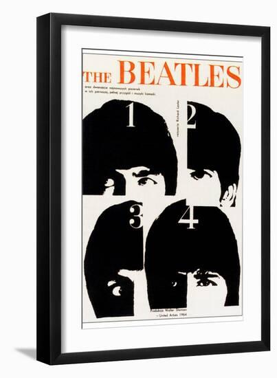 A Hard Day's Night, The Beatles-null-Framed Art Print