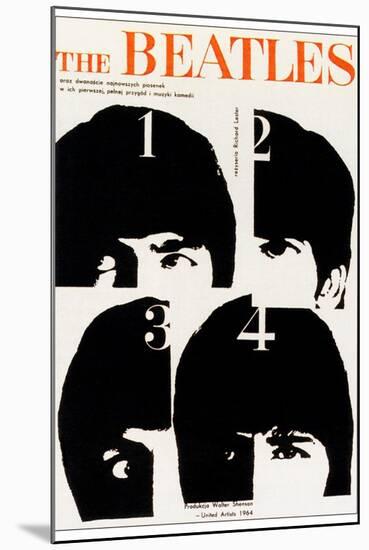 A Hard Day's Night, The Beatles-null-Mounted Art Print