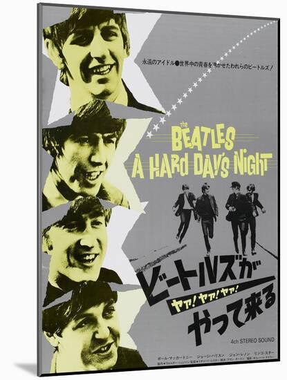 A Hard Day's Night-null-Mounted Art Print