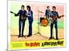 A Hard Days Night, Paul Mccartney, George Harrison, Ringo Starr, John Lennon, 1964-null-Mounted Art Print