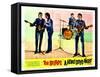 A Hard Days Night, Paul Mccartney, George Harrison, Ringo Starr, John Lennon, 1964-null-Framed Stretched Canvas