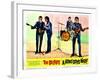 A Hard Days Night, Paul Mccartney, George Harrison, Ringo Starr, John Lennon, 1964-null-Framed Art Print
