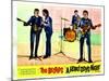 A Hard Days Night, Paul Mccartney, George Harrison, Ringo Starr, John Lennon, 1964-null-Mounted Art Print