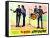 A Hard Days Night, Paul Mccartney, George Harrison, Ringo Starr, John Lennon, 1964-null-Framed Stretched Canvas