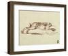 A Hare Running, with Ears Laid Back-James Seymour-Framed Giclee Print