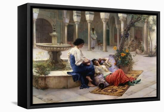 A Harem Beauty-Max Von Bredt-Framed Stretched Canvas