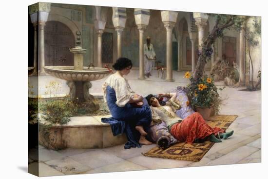 A Harem Beauty-Max Von Bredt-Stretched Canvas