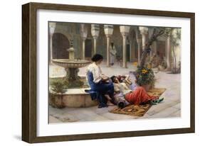 A Harem Beauty-Max Von Bredt-Framed Giclee Print