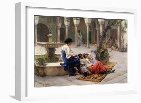 A Harem Beauty-Max Von Bredt-Framed Giclee Print