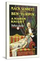 A Harem Knight, Ben Turpin, Madeline Hurlock, 1926-null-Stretched Canvas