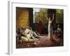 A Harem Scene-Giacomo Mantegazza-Framed Giclee Print