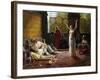 A Harem Scene-Giacomo Mantegazza-Framed Giclee Print