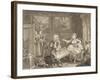 A Harlot's Progress, Plate 2 from the Series "A Harlot's Progress", April 1732-William Hogarth-Framed Giclee Print