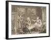 A Harlot's Progress, Plate 2 from the Series "A Harlot's Progress", April 1732-William Hogarth-Framed Giclee Print