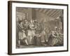 A Harlot's Progress, Plate 4 from the Series "A Harlot's Progress", April 1732-William Hogarth-Framed Giclee Print