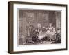 A Harlot's Progress, Plate Ii, from 'The Original and Genuine Works of William Hogarth'-William Hogarth-Framed Giclee Print