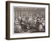 A Harlot's Progress, Plate Vi, from 'The Original and Genuine Works of William Hogarth'-William Hogarth-Framed Giclee Print