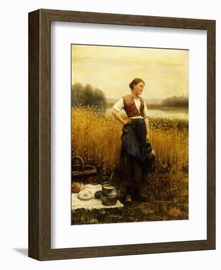 A Harvest Lunch-Daniel Ridgway Knight-Framed Giclee Print