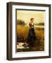 A Harvest Lunch-Daniel Ridgway Knight-Framed Giclee Print