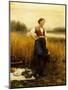 A Harvest Lunch-Daniel Ridgway Knight-Mounted Giclee Print
