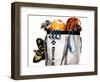 A Haul Bag Overloaded with Rock Climbing Gear-Dan Holz-Framed Photographic Print