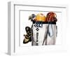 A Haul Bag Overloaded with Rock Climbing Gear-Dan Holz-Framed Photographic Print