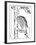 A Hawk, 1898-Kawanabe Kyosai-Framed Giclee Print